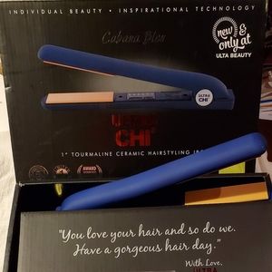 In Box CHI Utra Straightener-Cabana Bleu